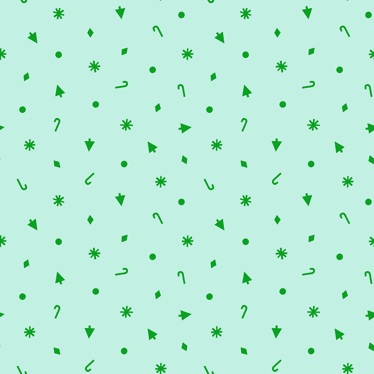 Merry Happy Confetti Christmas Mint RS310318 by Kimberly Kight for Ruby Star Society (sold in 25cm increments)