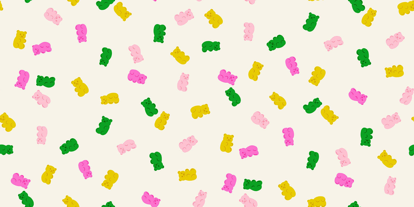 Merry Happy Merry Gummies Natural RS310411 by Kimberly Kight for Ruby Star Society (sold in 25cm increments)