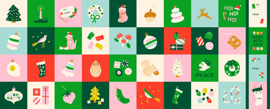 Merry Happy Panel RS310511 Lollipop by Kimberly Kight for Ruby Star Society