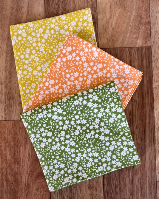 Raspberry Summer Blossom Fat Quarter Bundle by Sherri & Chelsi for Moda Fabrics