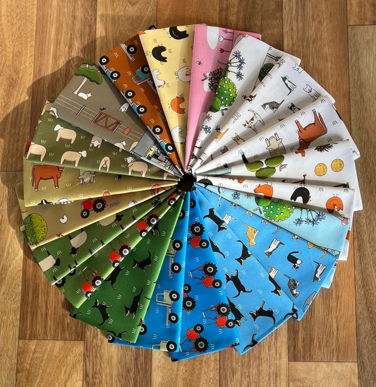 Red Tractor Designs Fat Eighth Bundle