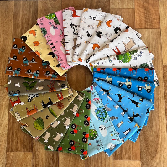Red Tractor Designs Fat Quarter Bundle