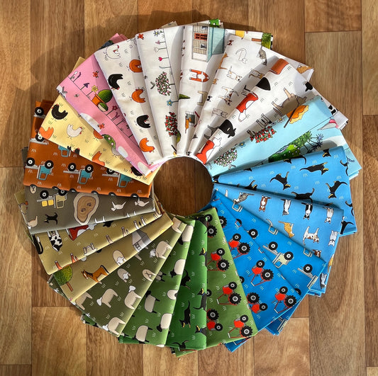 Red Tractor Designs Fat Quarter Bundle