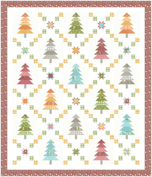 Regal Pines Quilt Pattern by Chelsi Stratton