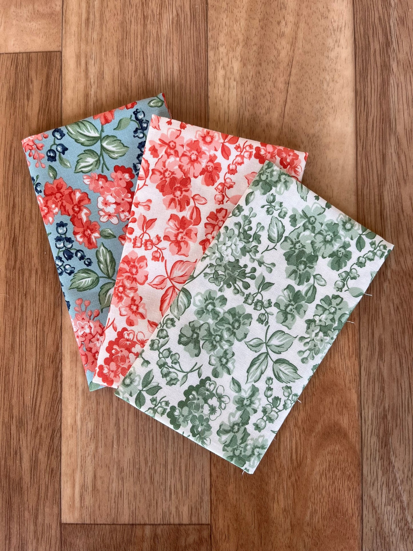 Rosemary Cottage Blooms Fat Eighth Bundle by Camille Roskelley for Moda Fabrics