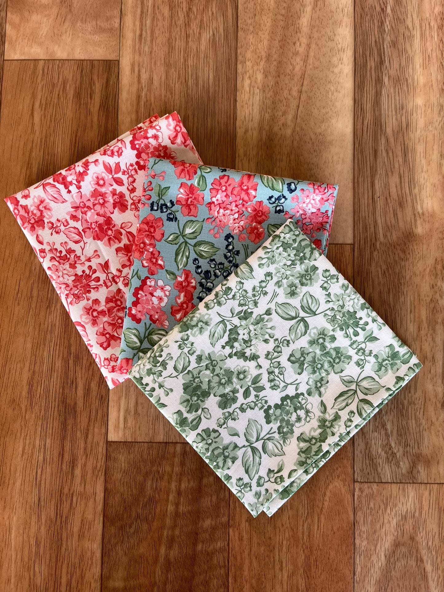 Rosemary Cottage Blooms Fat Quarter Bundle by Camille Roskelley for Moda Fabrics