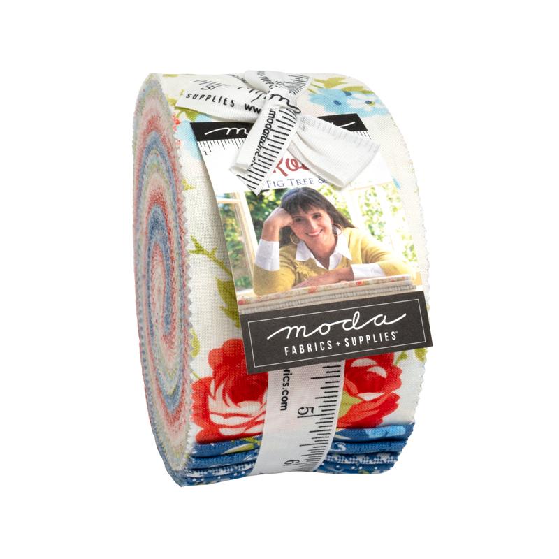 Rosie Jelly Roll by Fig Tree & Co for Moda Fabrics
