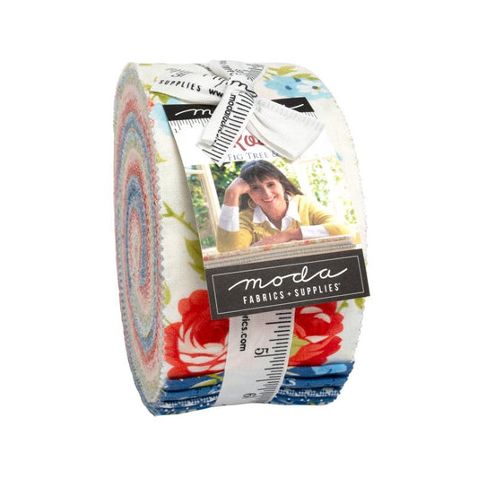 Rosie Jelly Roll by Fig Tree & Co for Moda Fabrics