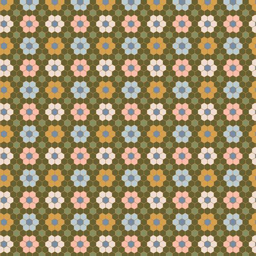 Summer Homestead Flowercomb SH2022 by Sewcial Bee Collective by Art Gallery Fabrics (sold in 25cm increments)