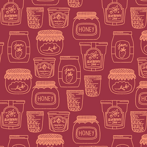 Summer Homestead Sweet Harvest SH2050 by Sewcial Bee Collective by Art Gallery Fabrics (sold in 25cm increments)