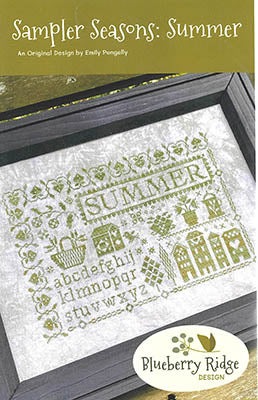 Sampler Seasons Summer Cross Stitch Pattern by Blueberry Ridge