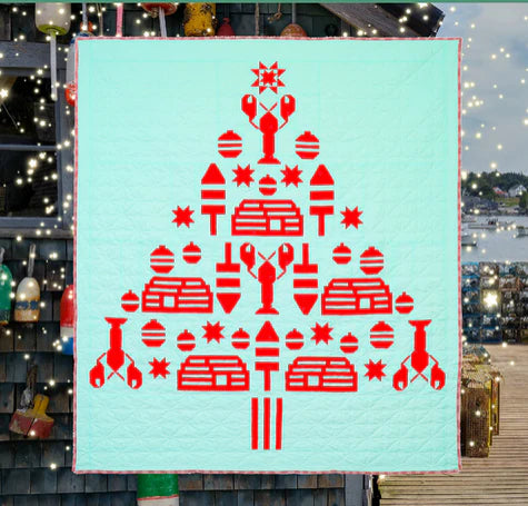 Sandy Claws Quilt Pattern by Art East Quilting Company