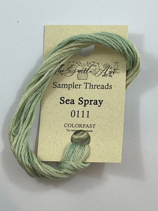 Sea Spray 0111 The Gentle Art Sampler Thread 6 Stranded Hand Dyed Embroidery Floss