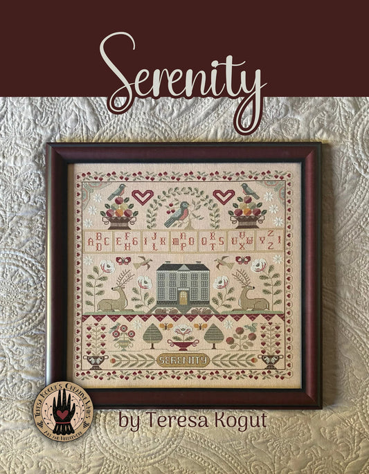 Serenity Cross Stitch Booklet by Teresa Kogut