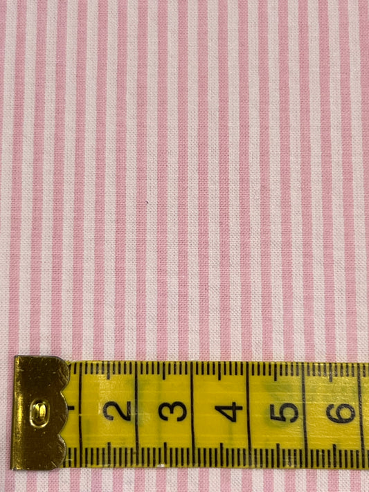 Seersucker Cotton Pink Stripe SB5380.1.9 by Sevenberry (sold in 25cm increments)