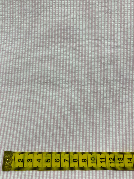 Seersucker Cotton Taupe Stripe SB5380.1.2 by Sevenberry (sold in 25cm increments)