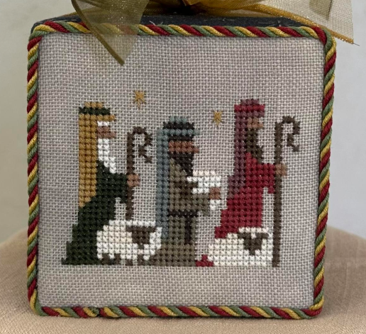 Shepherd Frill Cross Stitch Pattern Heart in Hand