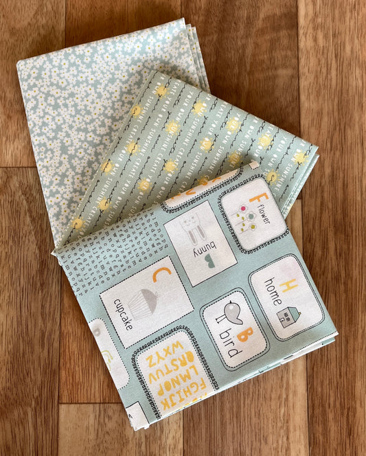 Shine Blue Fat Quarter Bundle by Sweetwater for Moda Fabrics