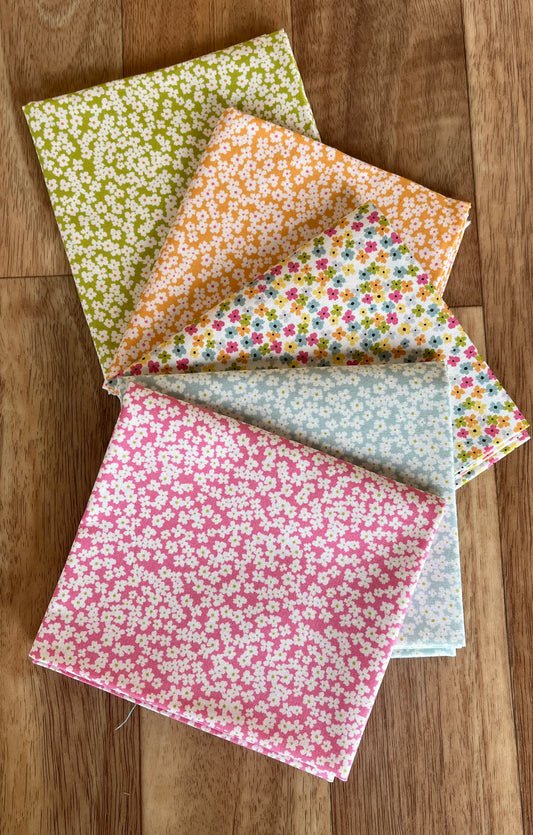 Shine Florals Fat Quarter Bundle by Sweetwater for Moda Fabrics