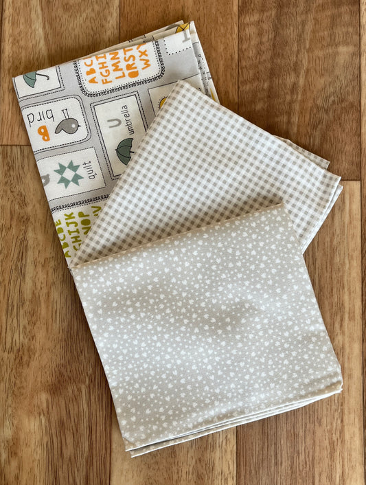 Shine Grey Fat Quarter Bundle by Sweetwater for Moda Fabrics