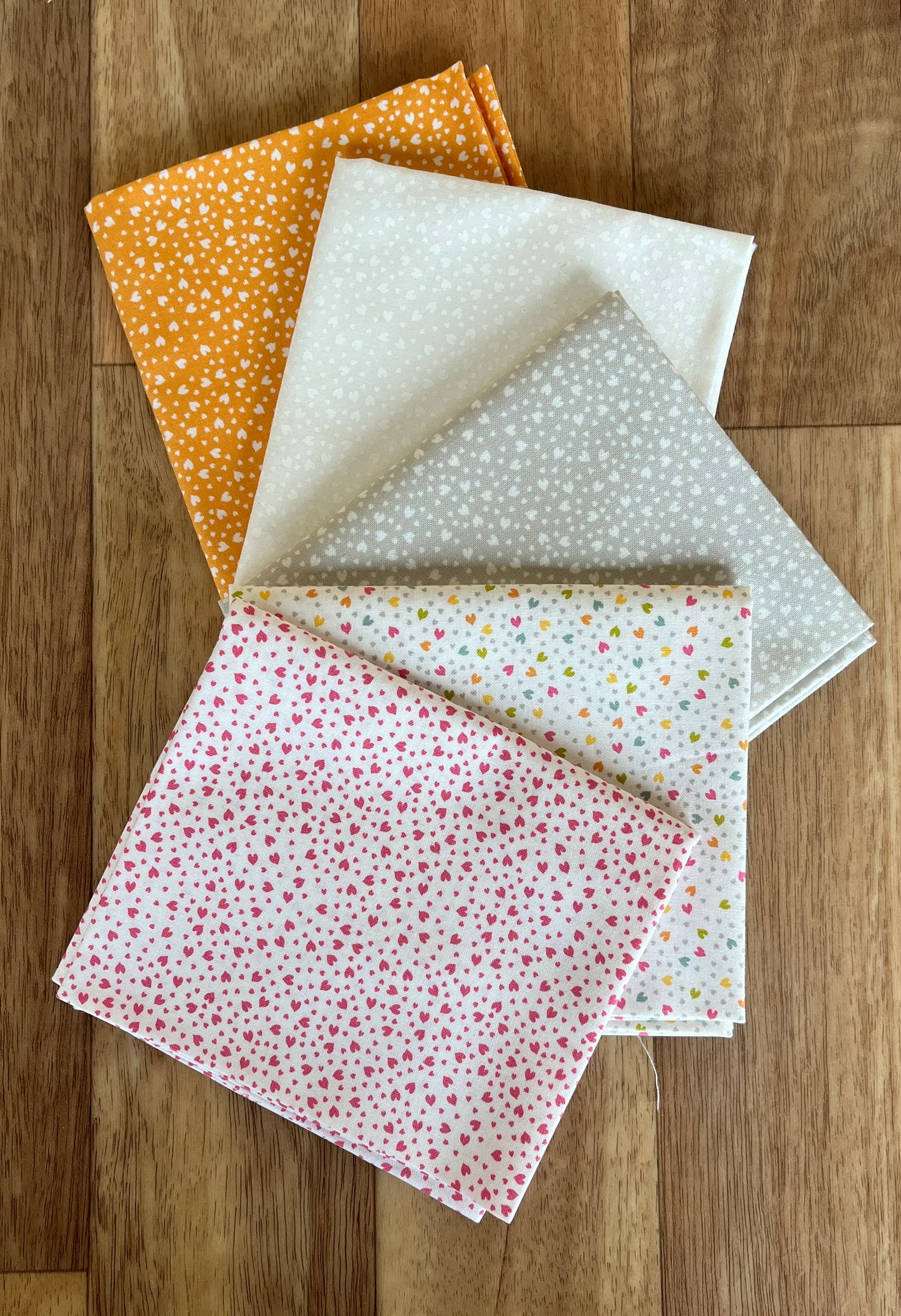 Shine Hearts Fat Quarter Bundle by Sweetwater for Moda Fabrics