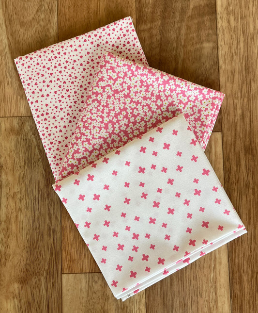 Shine Pink Fat Quarter Bundle by Sweetwater for Moda Fabrics