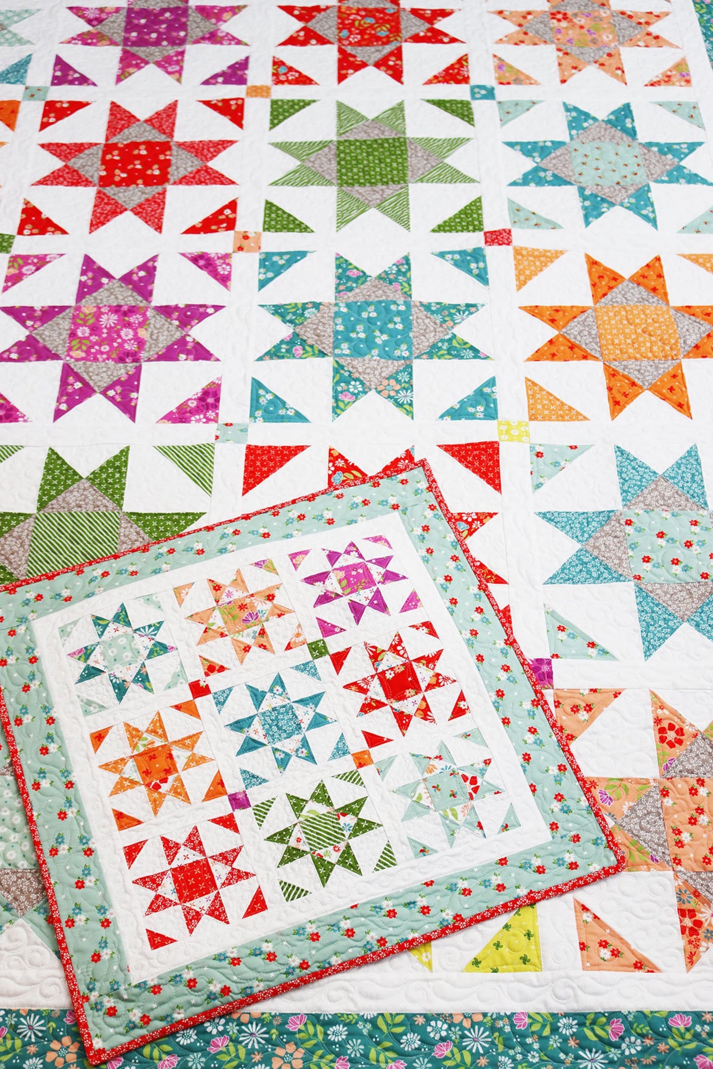 Shine remix Quilt Pattern by Quilting Life Designs