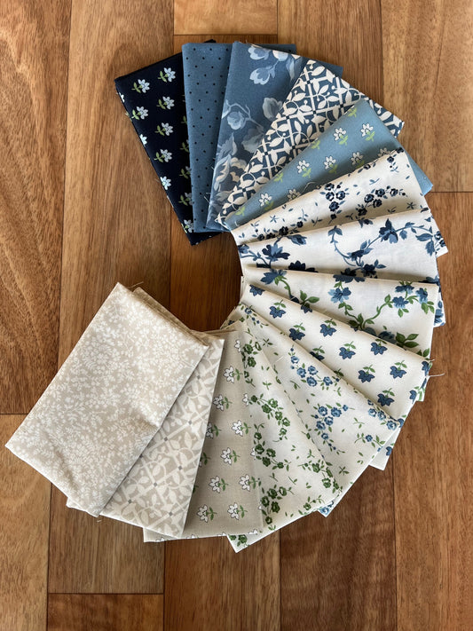 Shoreline Fat Eighth Bundle by Camille Roskelley for Moda Fabrics