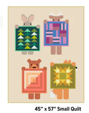 Show and Tell by Elizabeth Hartman Bella Solids Quilt Kit Small