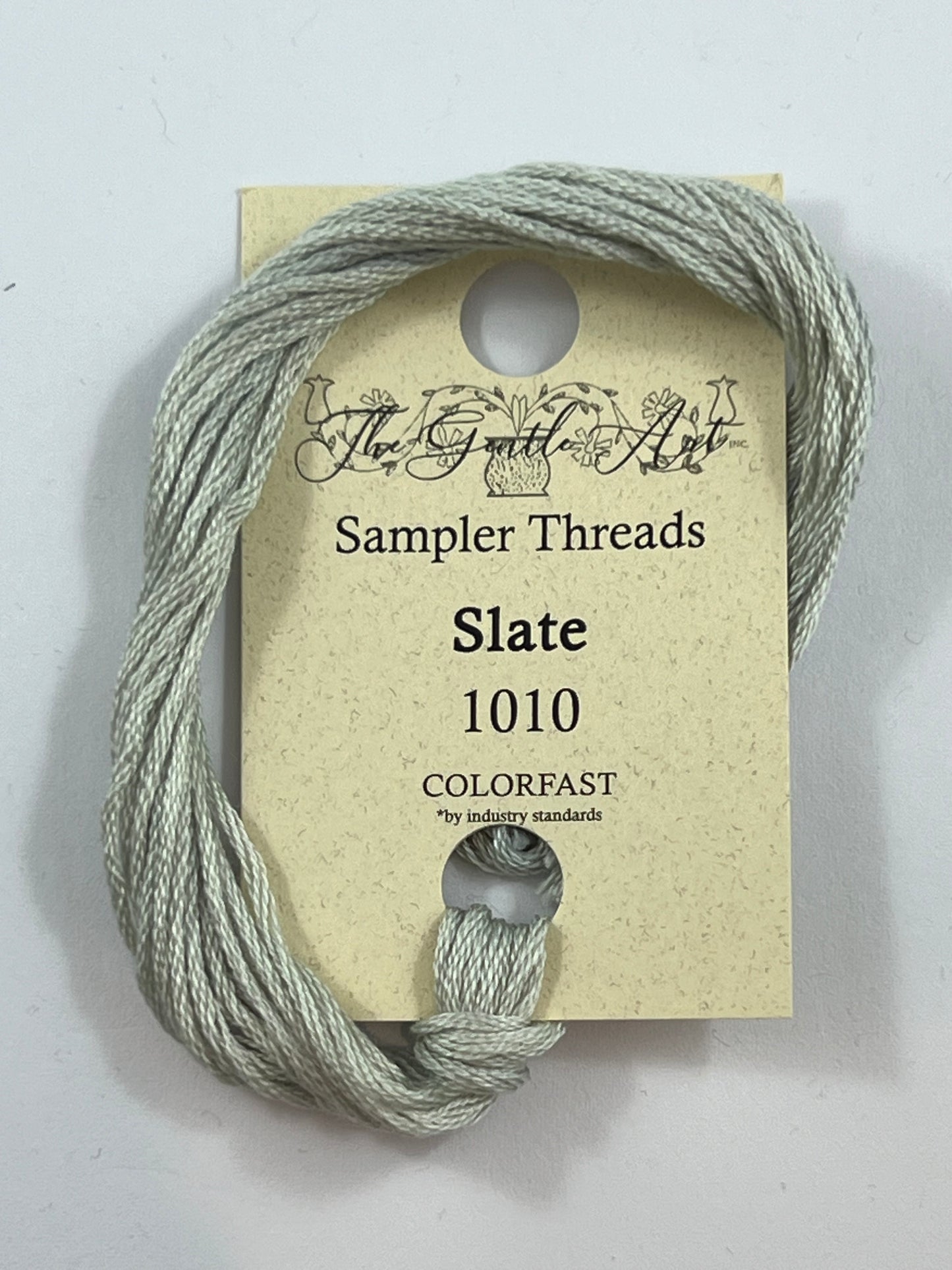 Slate 1010 The Gentle Art Sampler Thread 6 Stranded Hand Dyed Embroidery Floss