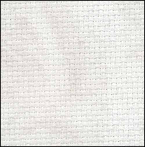 Aida 14ct Smokey White 3706-1079 Fat Quarter Zweigart