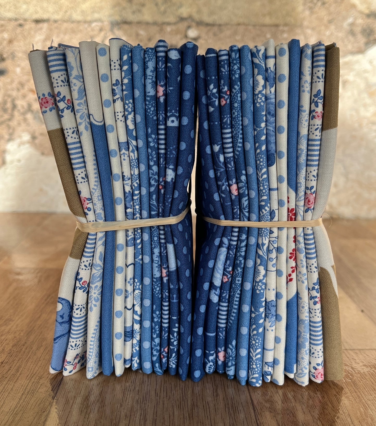 Something Blue Blenders & Extras Fat Eighth Bundle by Tilda