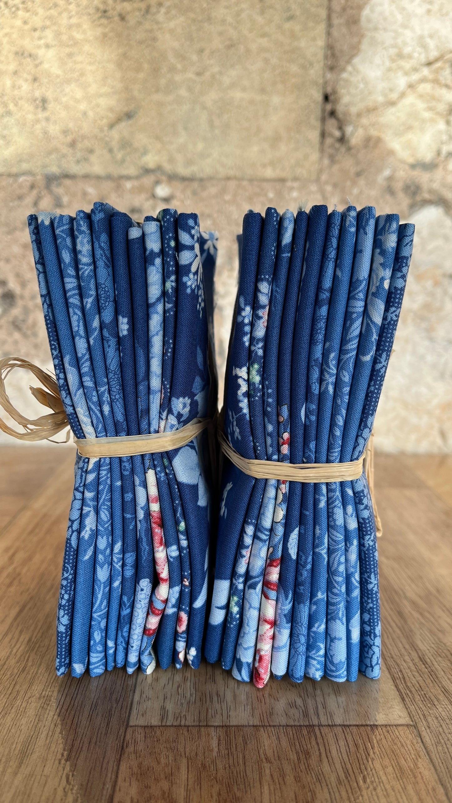 Something Blue Dark Fat Eighth Bundle by Tilda