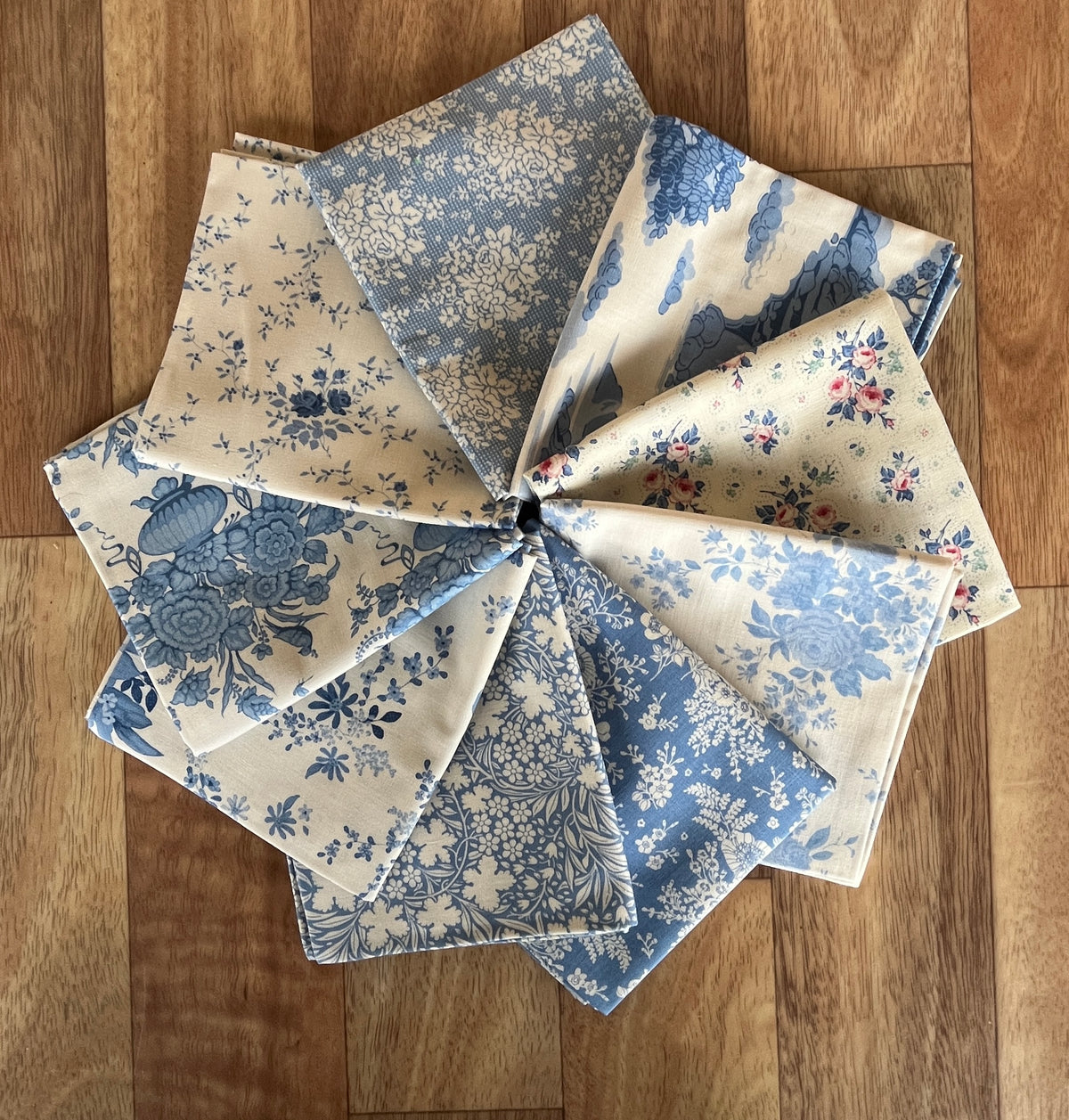 Something Blue Light Fat Eighth Bundle by Tilda