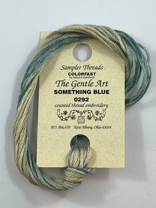 Something Blue 0292 The Gentle Art Sampler Thread 6 Stranded Hand Dyed Embroidery Floss