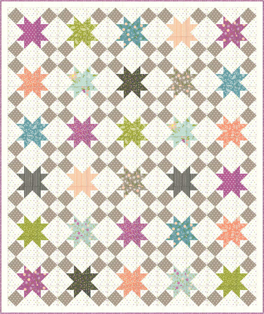 Sparkling Quilt Pattern by Chelsi Stratton