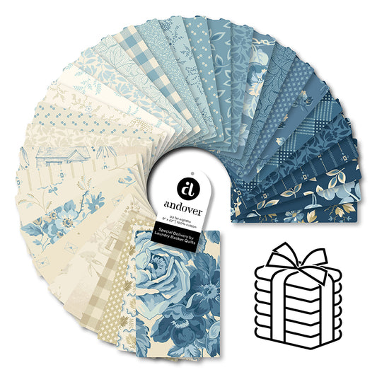 Special Delivery Fat Eighth Bundle by Laundry Basket Quilts for Andover Fabrics