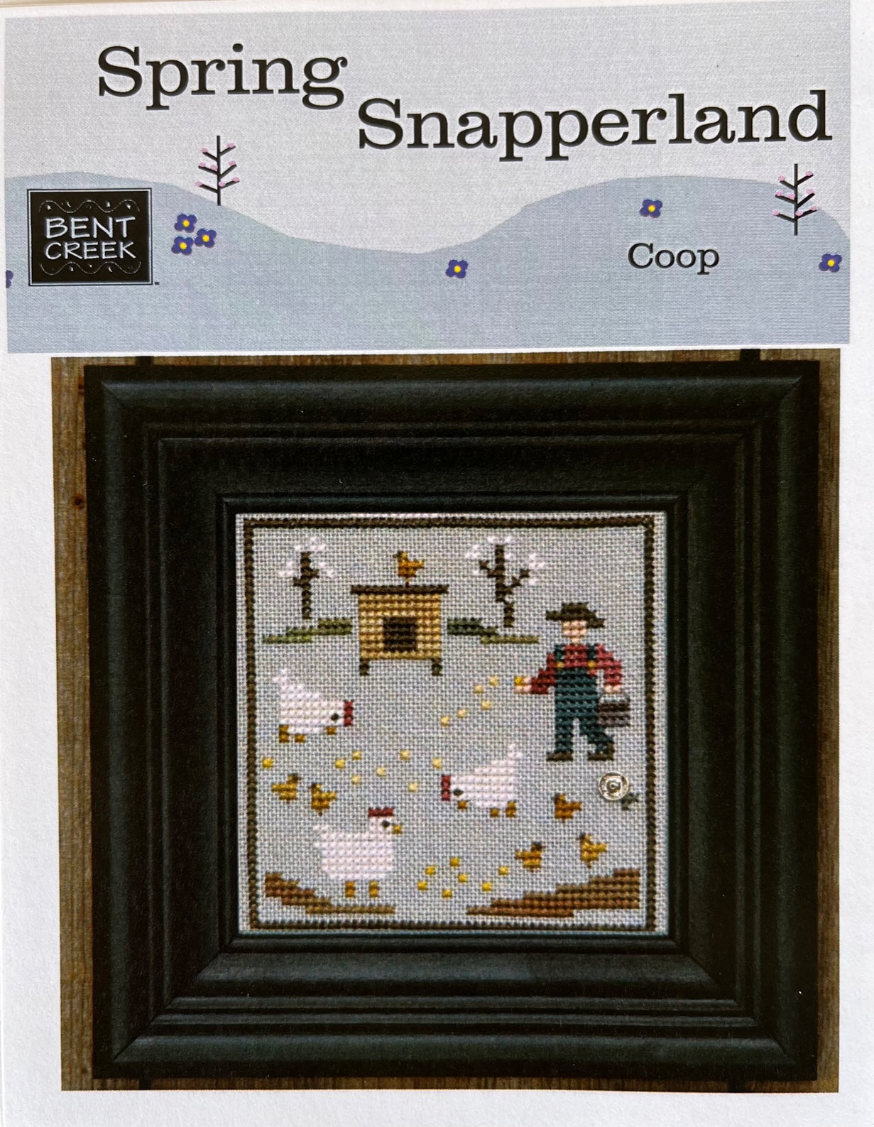 Spring Snapperland Coop Cross Stitch Pattern Bent Creek