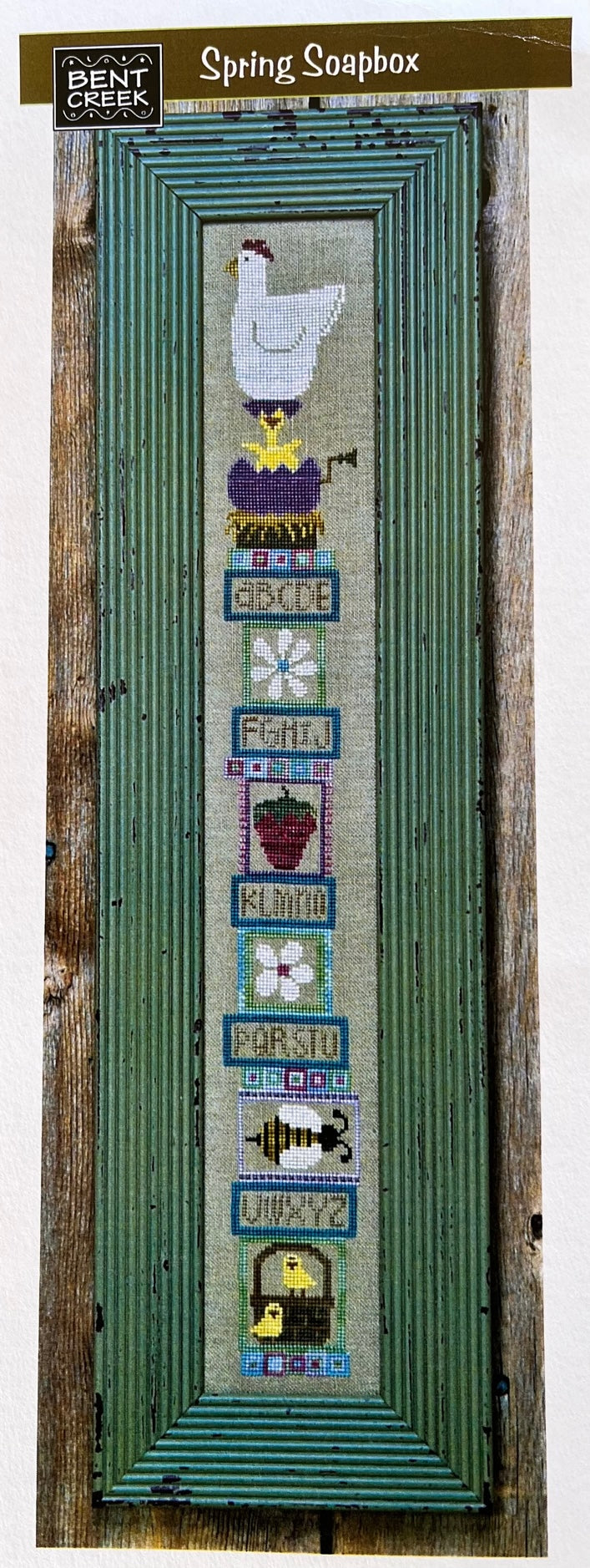 Spring Soap Box Cross Stitch Pattern Bent Creek