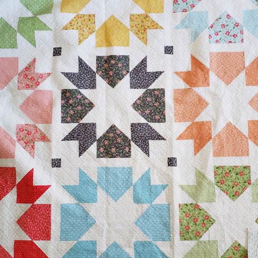 Star Crossed Quilt Pattern by Chelsi Stratton
