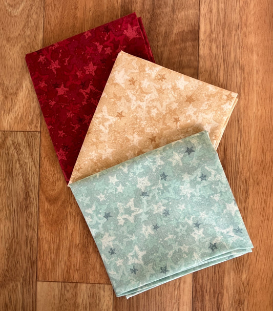 Star Of Wonder - Star of Light Star Fat Quarter Bundle by Nancy Halvorsen for Benartex Fabrics