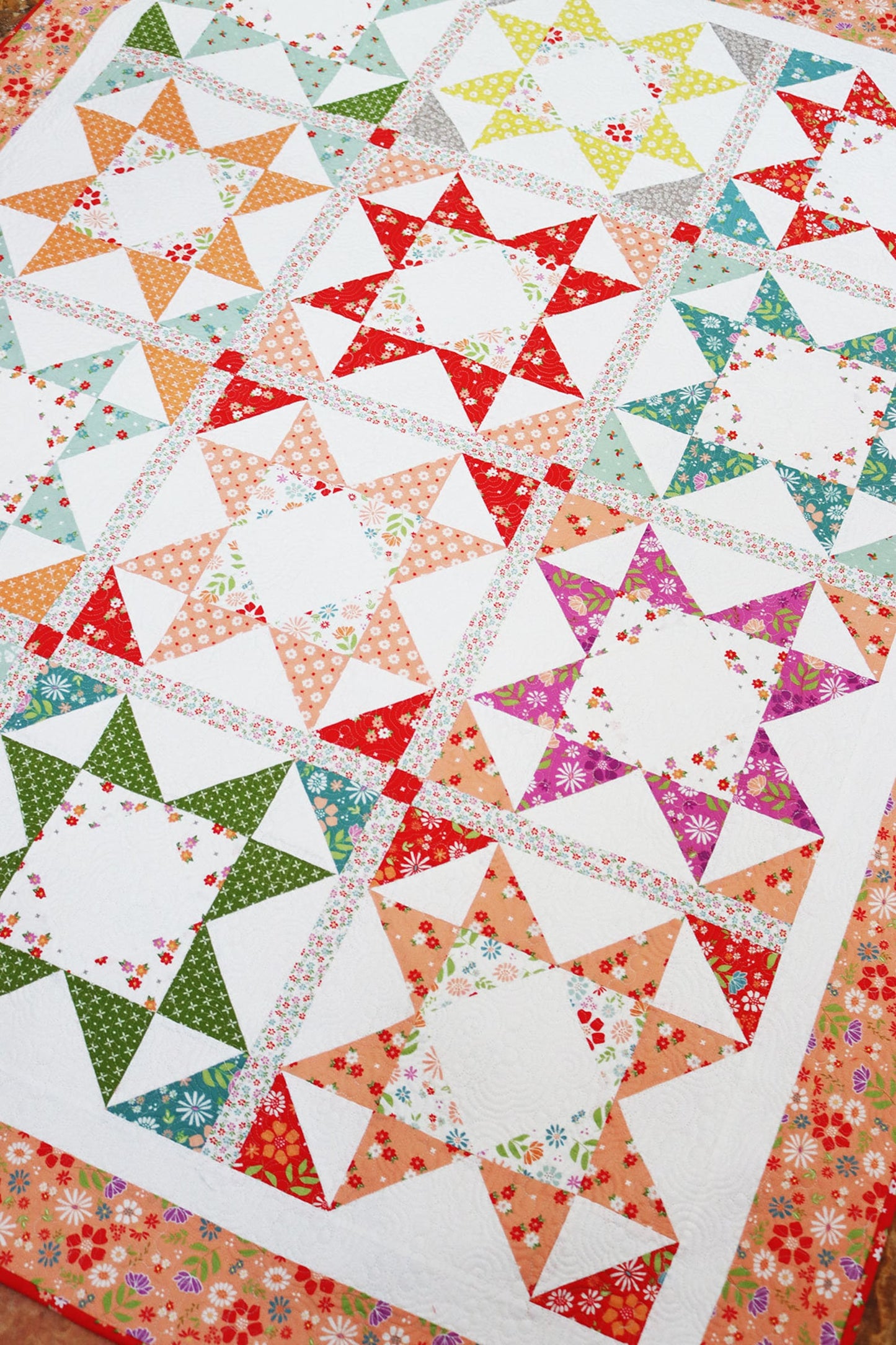 Starry Eyed Quilt Pattern by A Quilting Life