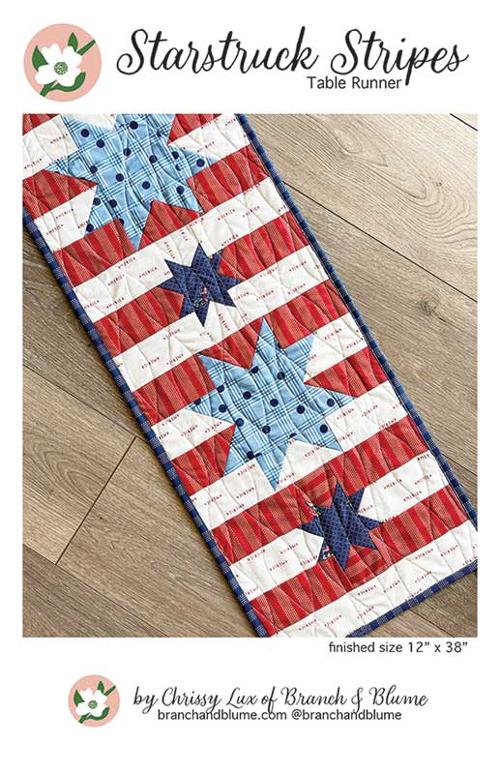 Starstruck Table Runner Pattern by Chrissy Lux of Branch and Blume