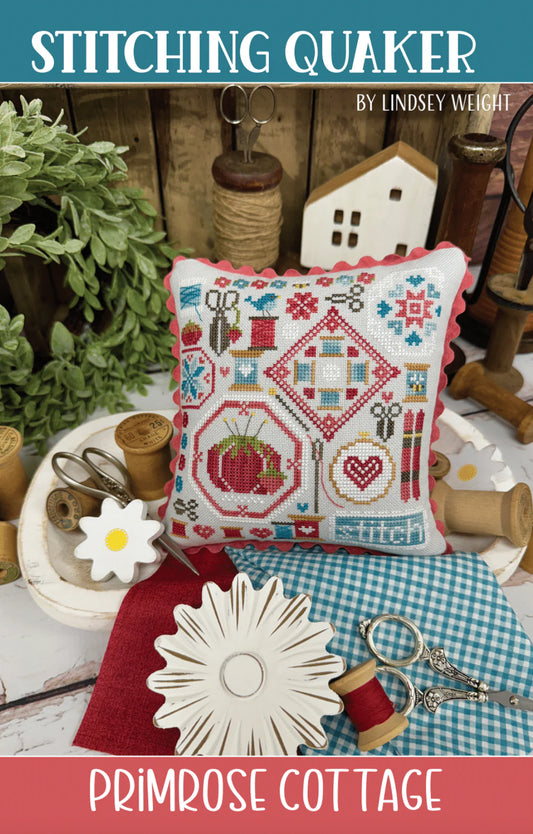 Stitching Quaker Cross Stitch Pattern Primrose Cottage Stitches