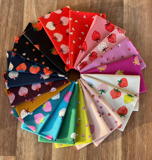 Strawberry Fat Eighth Bundle by Kimberly Kight of Ruby Star Society