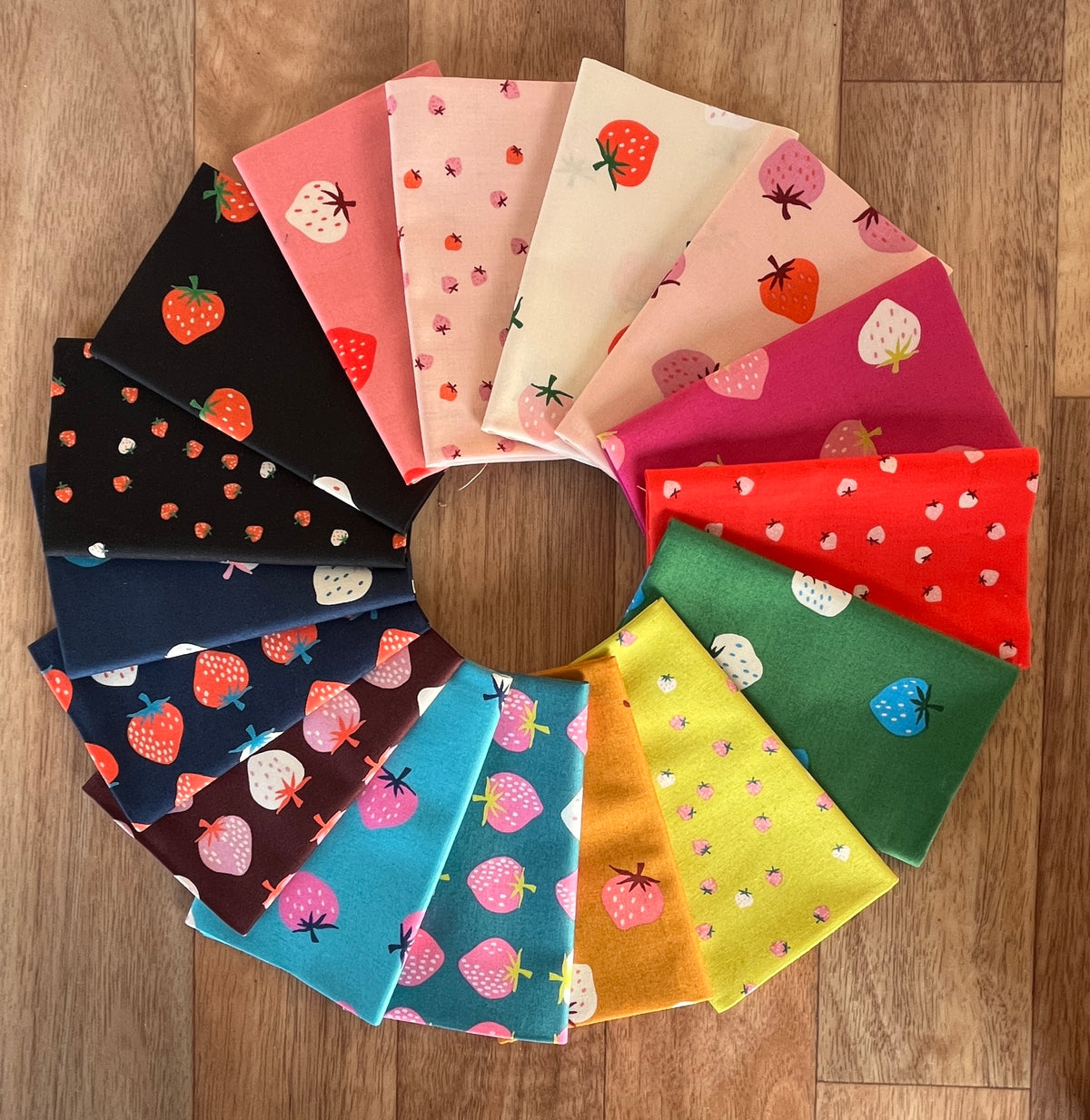 Strawberry Fat Eighth Bundle by Kimberly Kight of Ruby Star Society