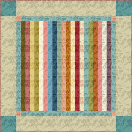 Strip and Snuggle Quilt Pattern by Laundry Basket Quilts