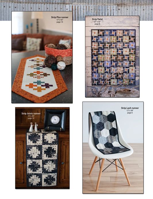 Stripology 2 Quilt Book by Gudrun Erla of GE Designs