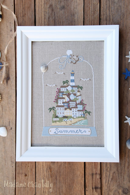 Summer Carillon Cross Stitch Pattern by Madame Chantilly