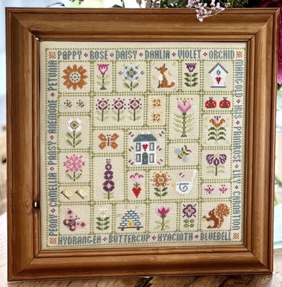 Summer Days Cross Stitch Kit Historical Sampler Company